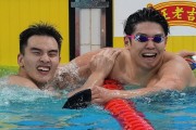 中国游泳公开赛男子100蛙泳：董志豪与郑英昊成绩相同，并列夺金 - 赛事深度解析