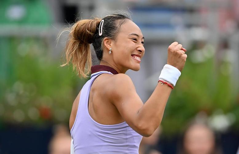 郑钦文：我的手肘感觉好多了有健康身体才能把我的网球发挥出来