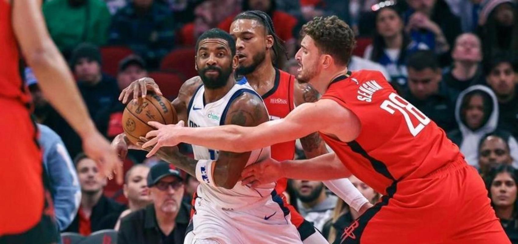 解说：近期伊森的三分命中率惨不忍睹是该多用用谢泼德了