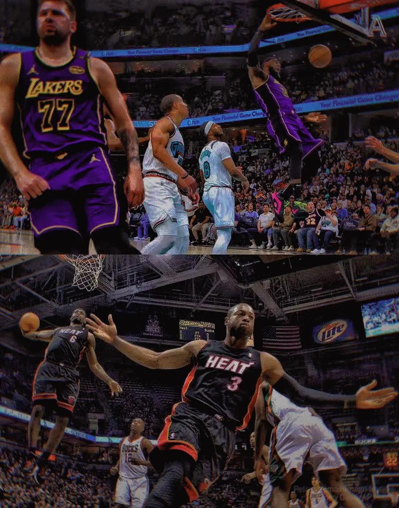 韦德打趣：等老詹2038年退役希望他将经典空接照签名后送我