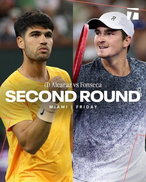 ATP迈阿密大师赛：丰塞卡21击败马洛桑，第二轮将战阿尔卡拉斯