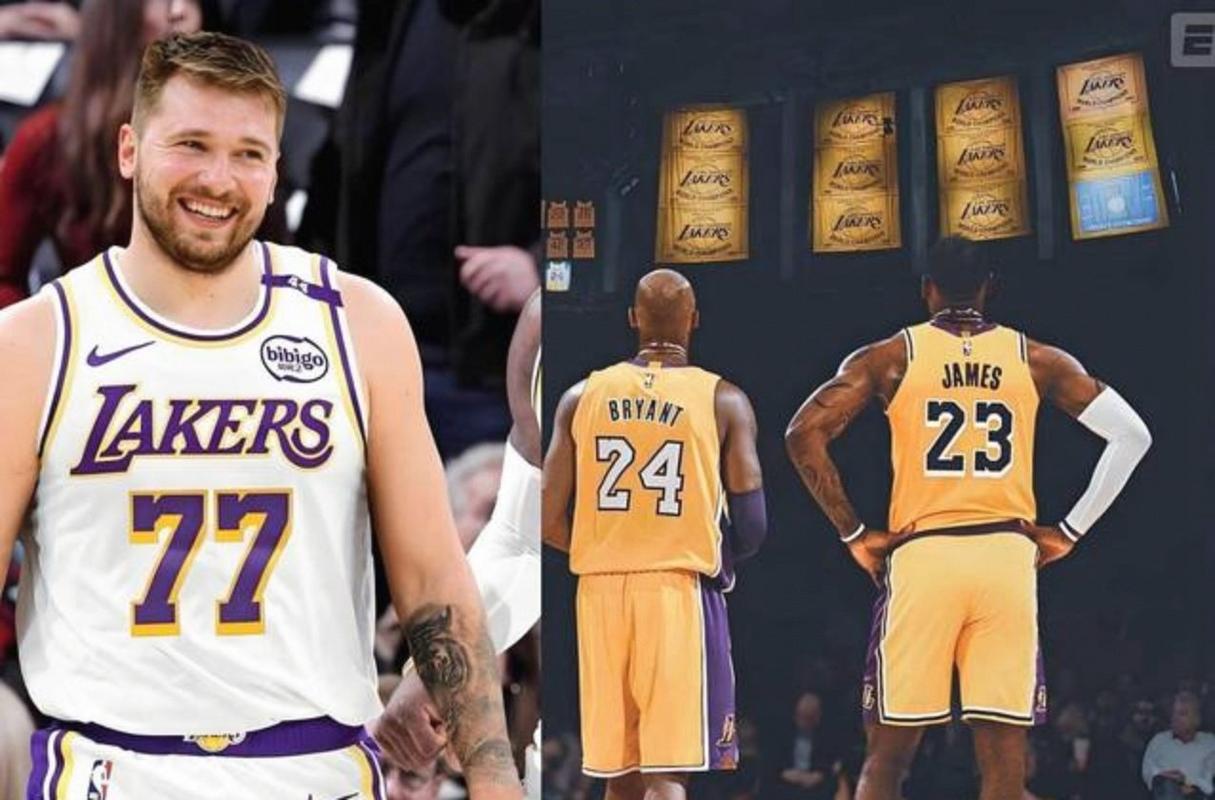 湖人官方海报：球队9连胜东契奇9场砍下30+NBA历史首人！