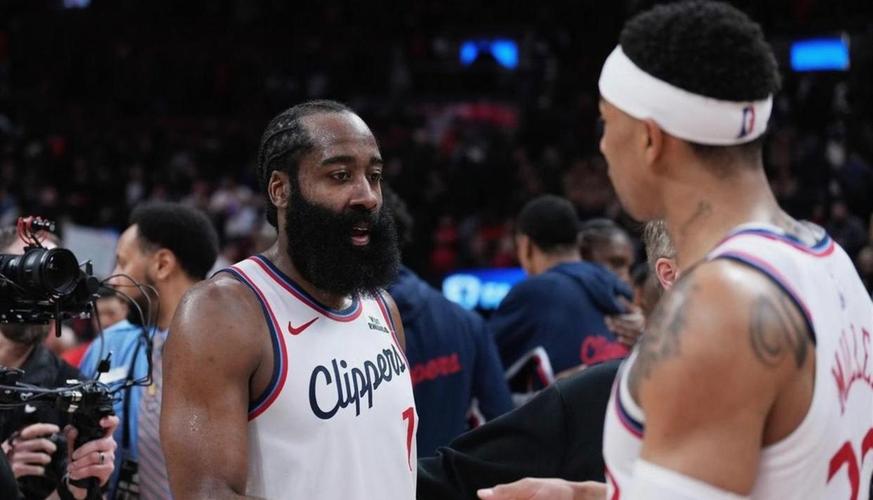 换队后数据：加兰21.4分7助+6胜3负哈登20.9分7.8助+13胜4负