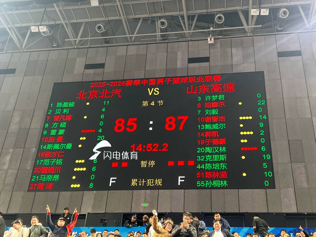 媒体人：新疆4连败场均输23.8分今天输山东20分都是输最少的了